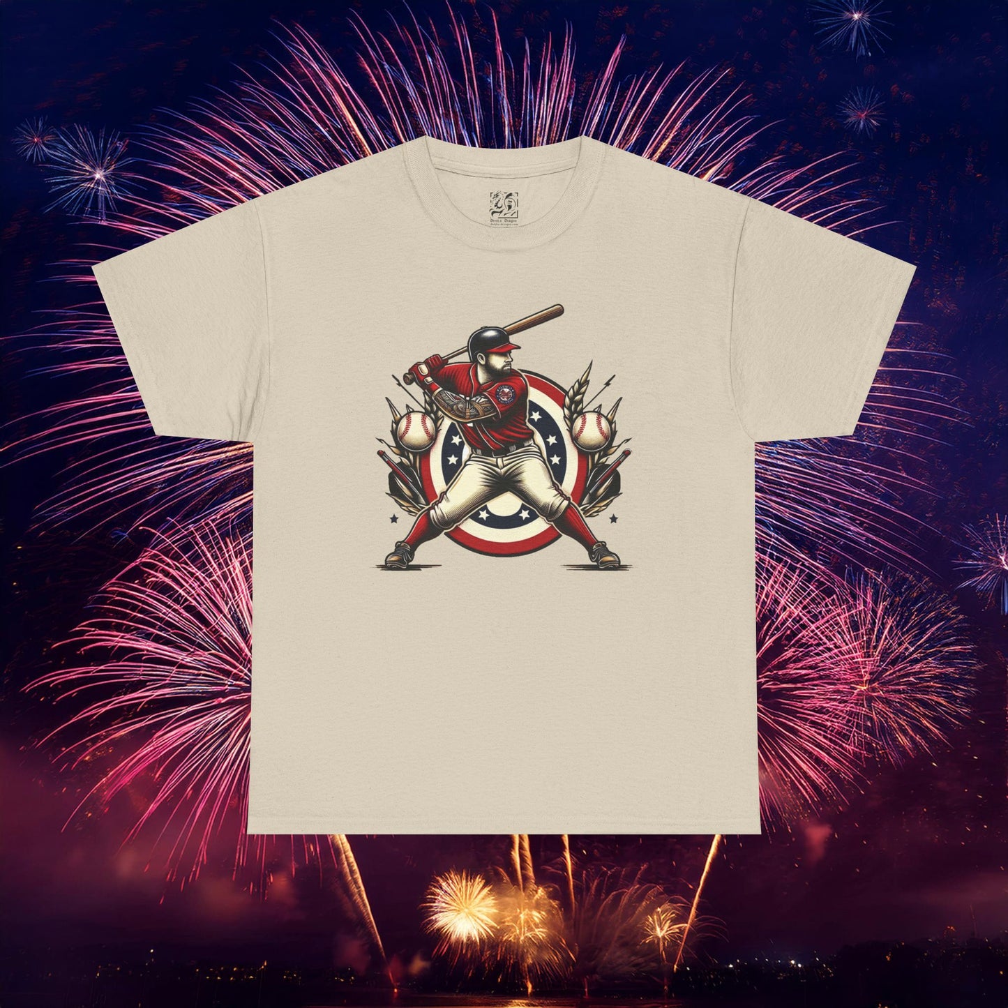 Washington Baseball At Bat Tee