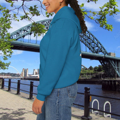 Newcastle United Howay The Lasses B&W (Twin Mags) Hoodie