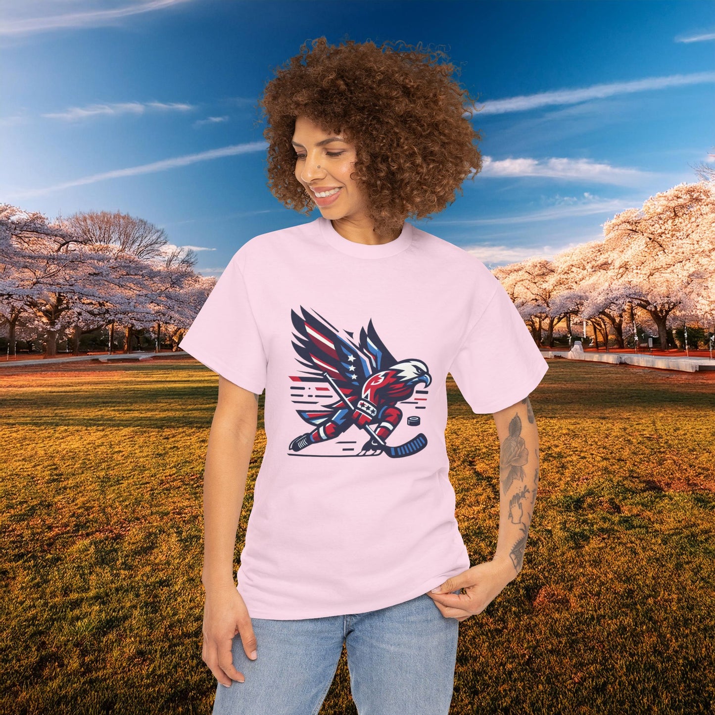 Washington Hockey Eagle Tee