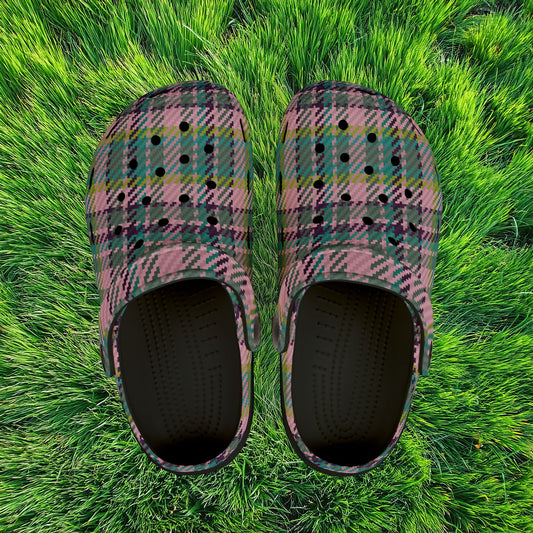 Spring Plaid Kid's Foam Clogs