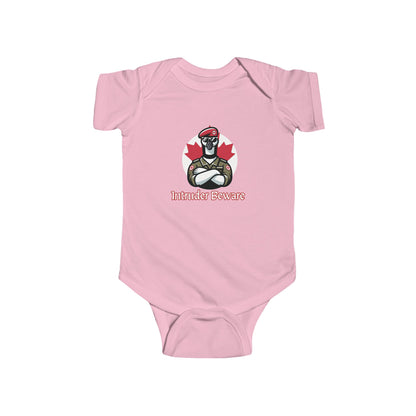 Canadian Goose "Intruder Beware" Infant Bodysuit