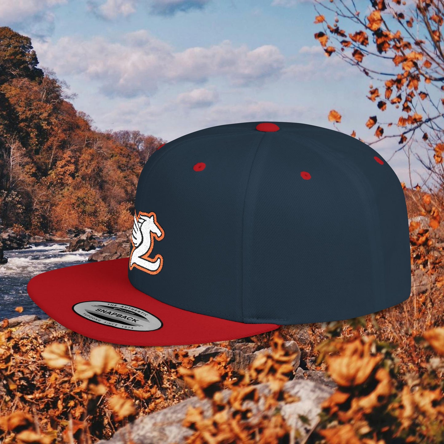 Loudoun Pegasus L Flat Bill Snapback
