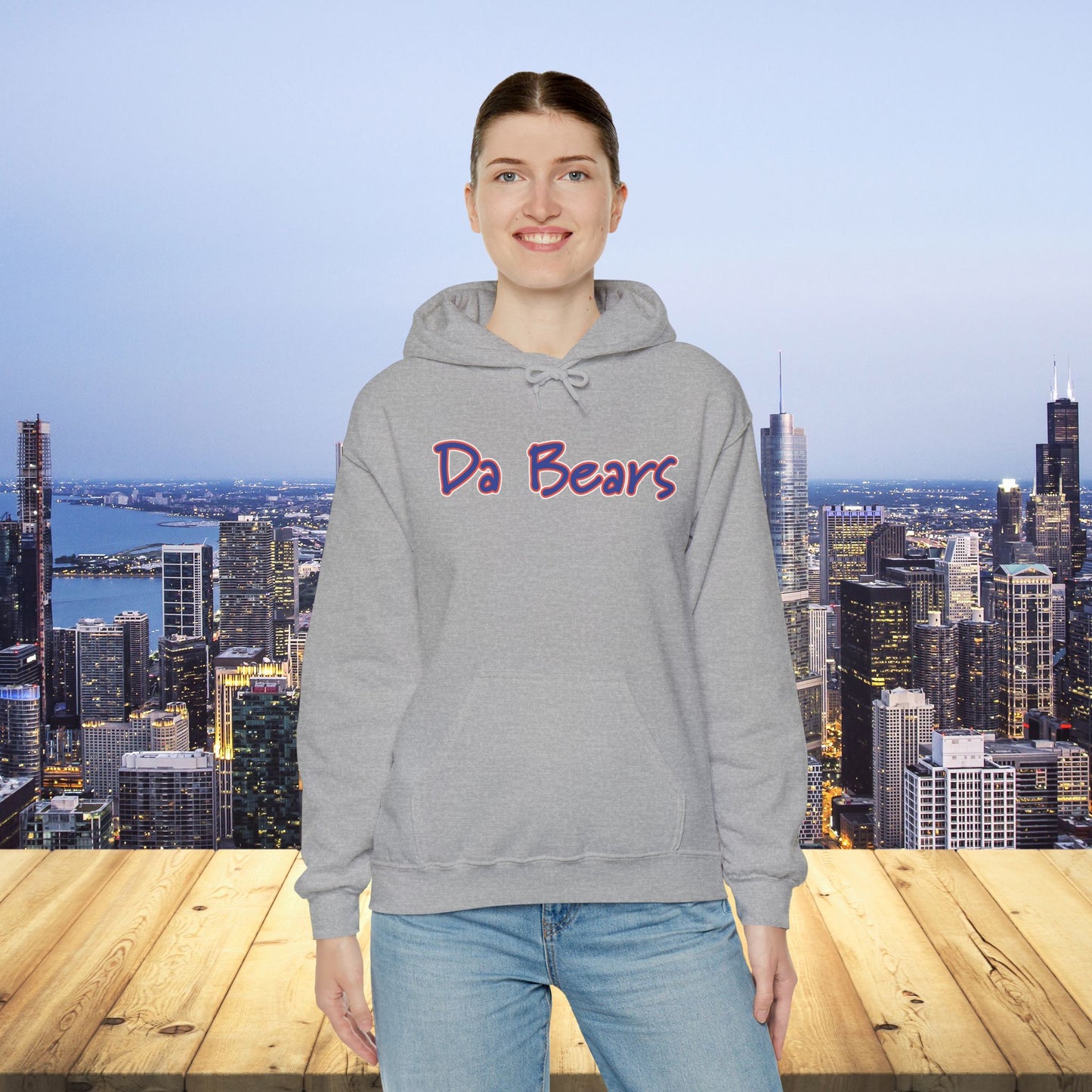 Da Bears Logo Hoodie
