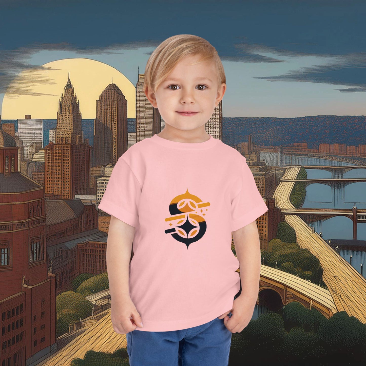 Pittsburgh Football Logo Toddler Tee