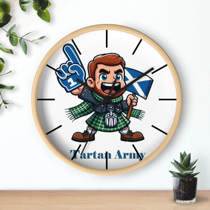 Tartan Army Wall Clock