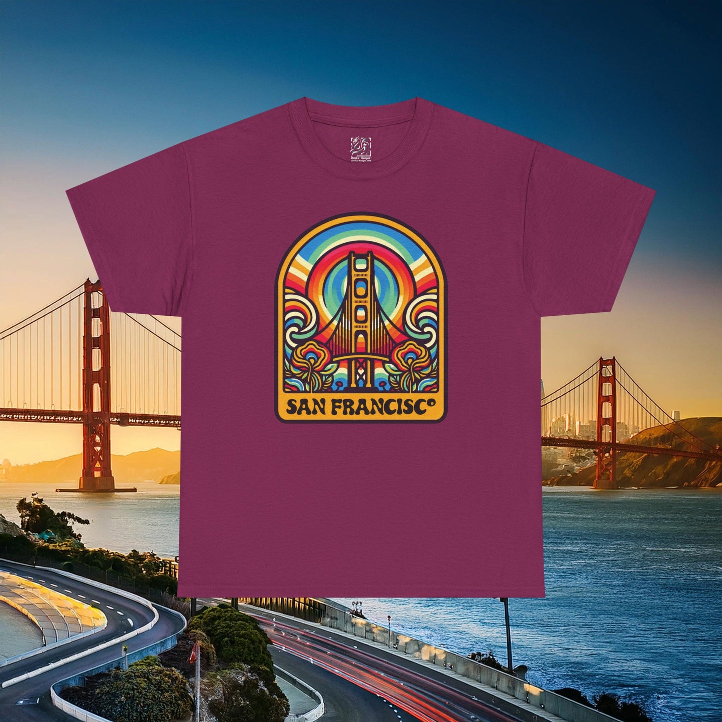 Retro San Francisco Bohemian Tee