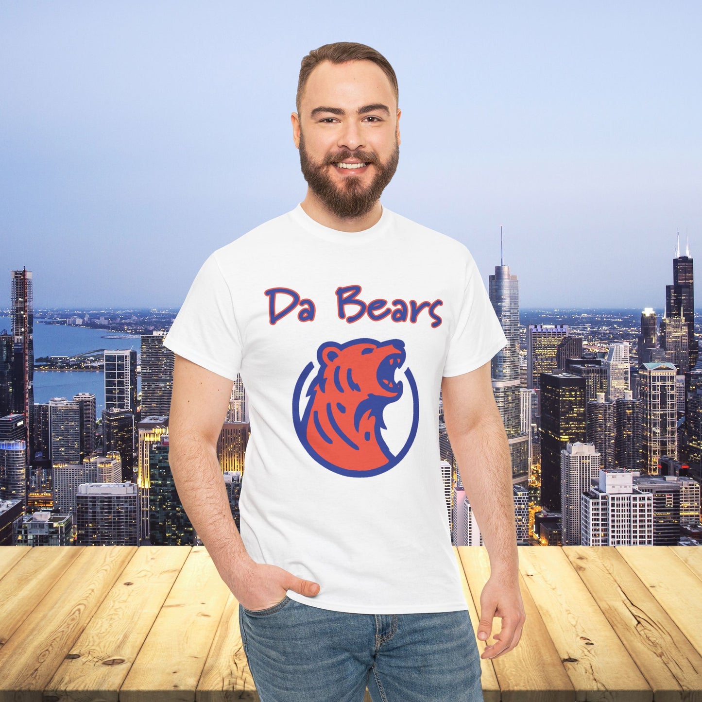 Da Bears Logo Tee