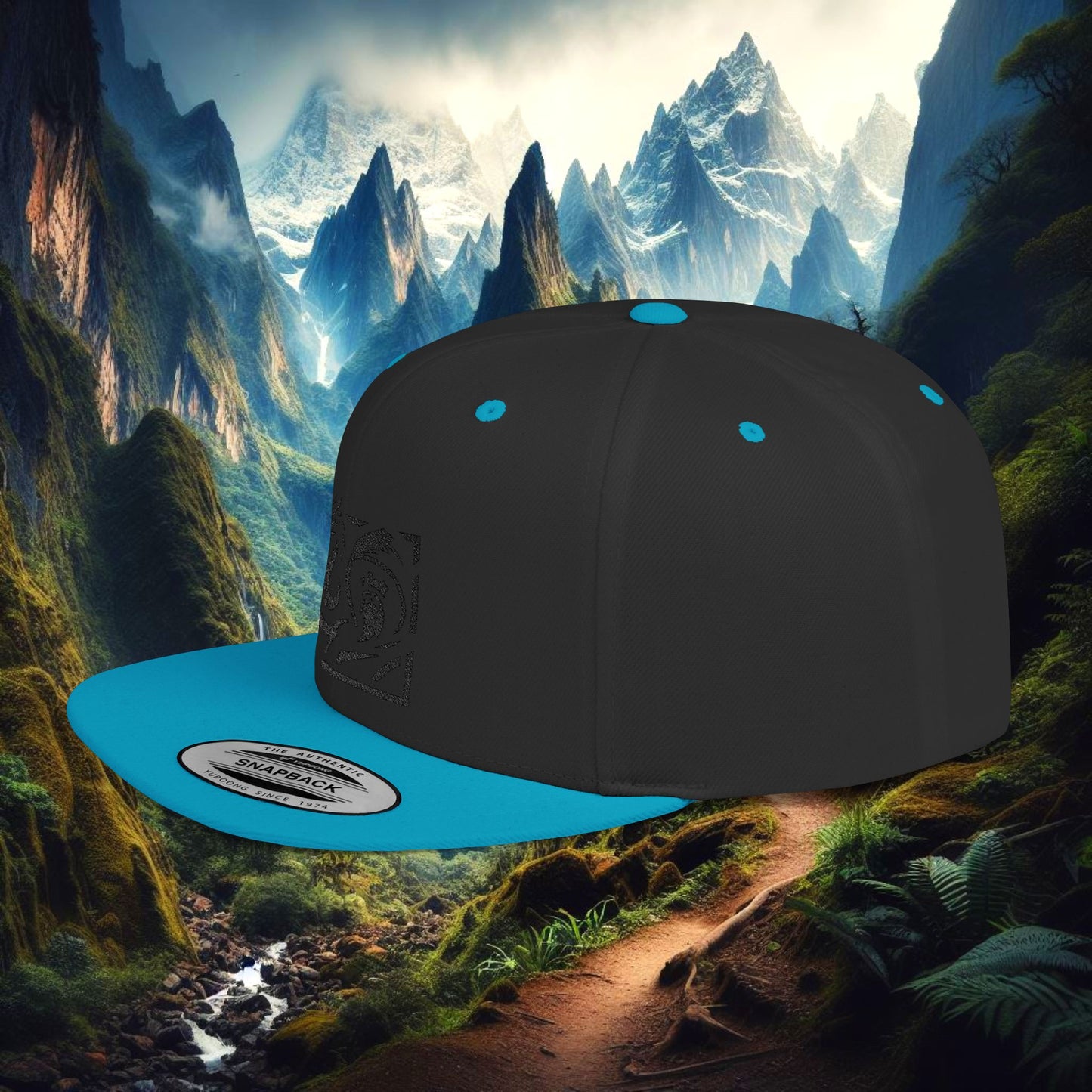 Derek's Designs Flat Bill Snapback