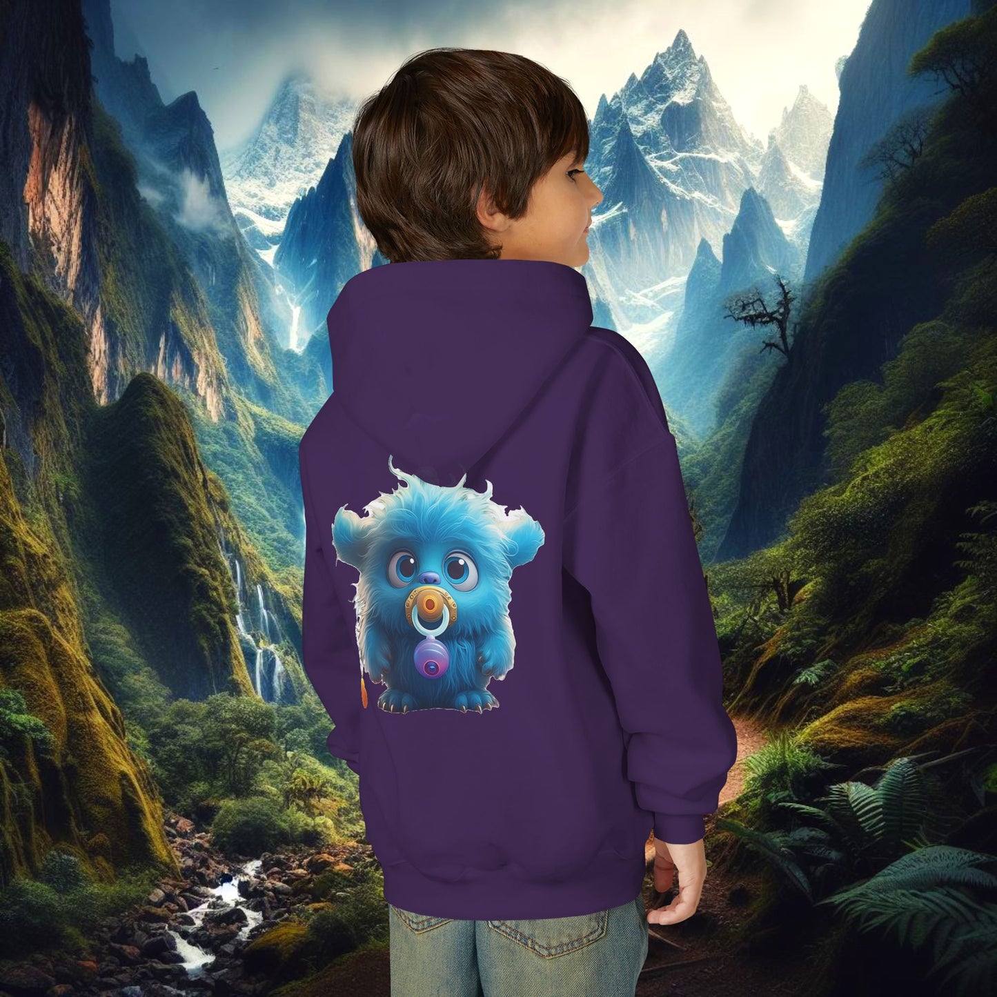 Baby Monster Youth Hoodie