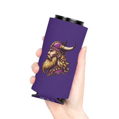 Minnesota Viking Can Cooler