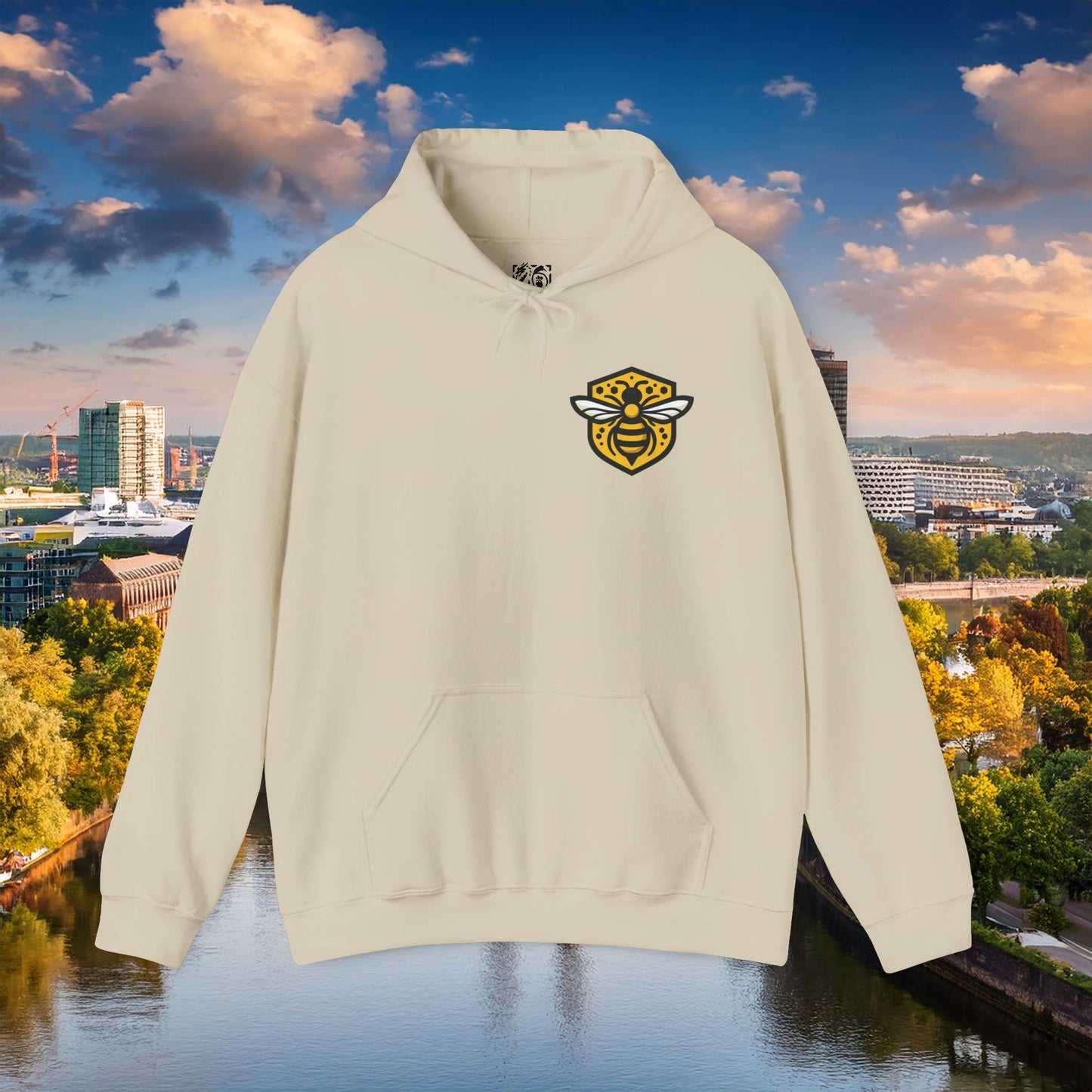 Dortmund Honeycomb Graffiti Hoodie