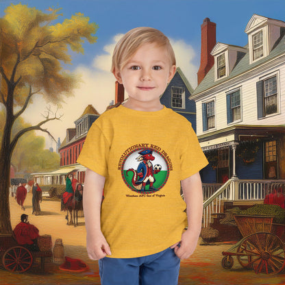 Little Revolutionary Red Dragons Toddler Tee