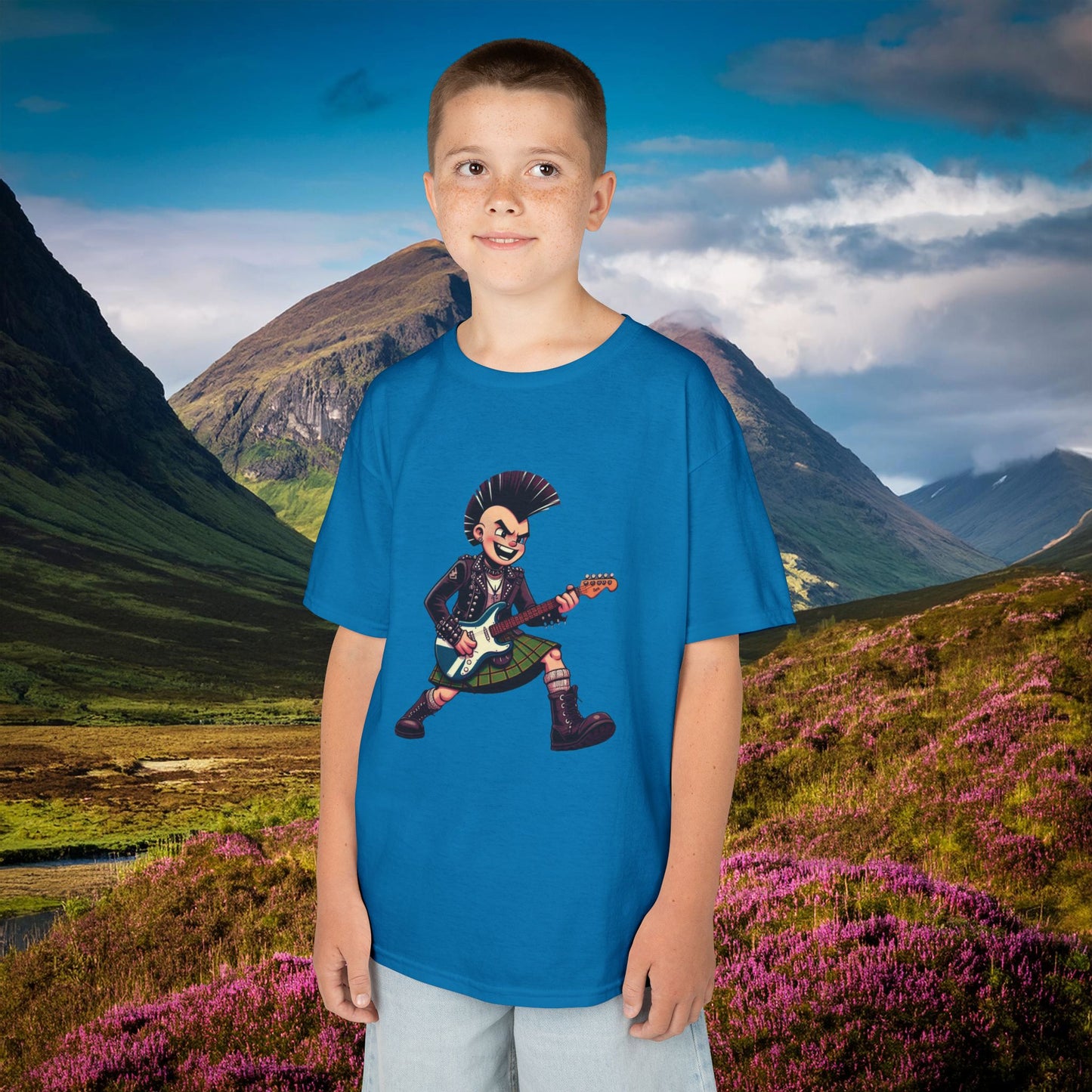 Scottish Rocker Kids Tee