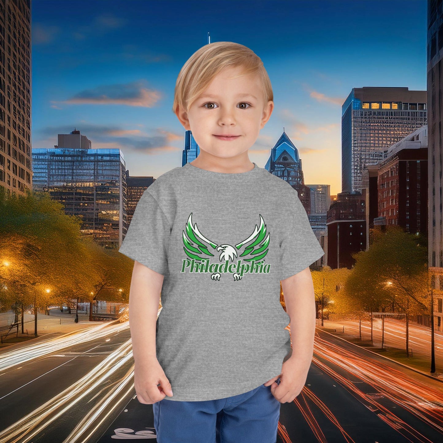 Philadelphia Eagle Logo Toddler Tee