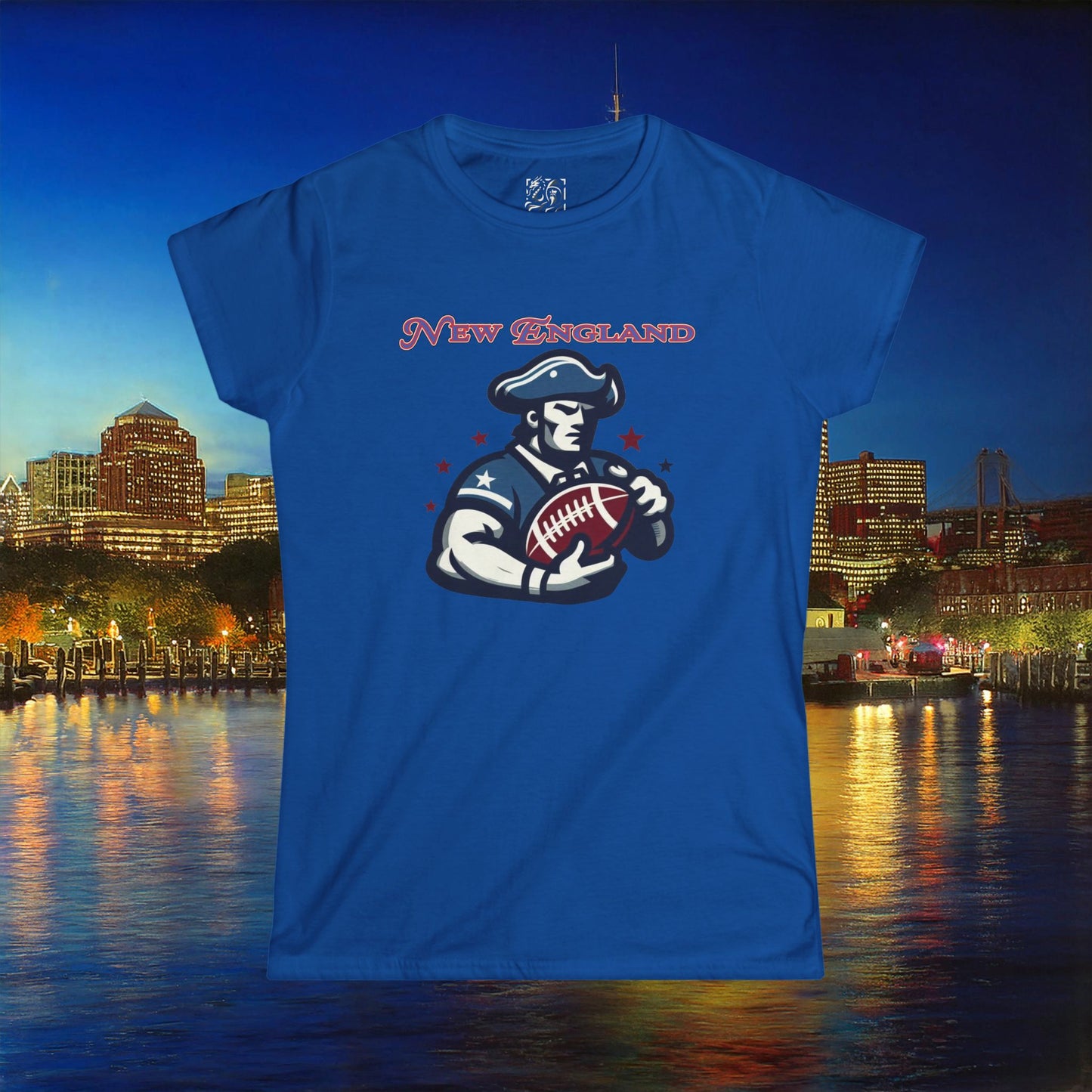 New England Football Women's Softstyle Tee