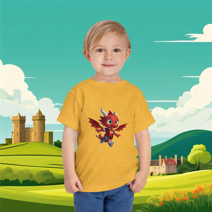 Wrexham Mini Red Dragon Toddler Tee