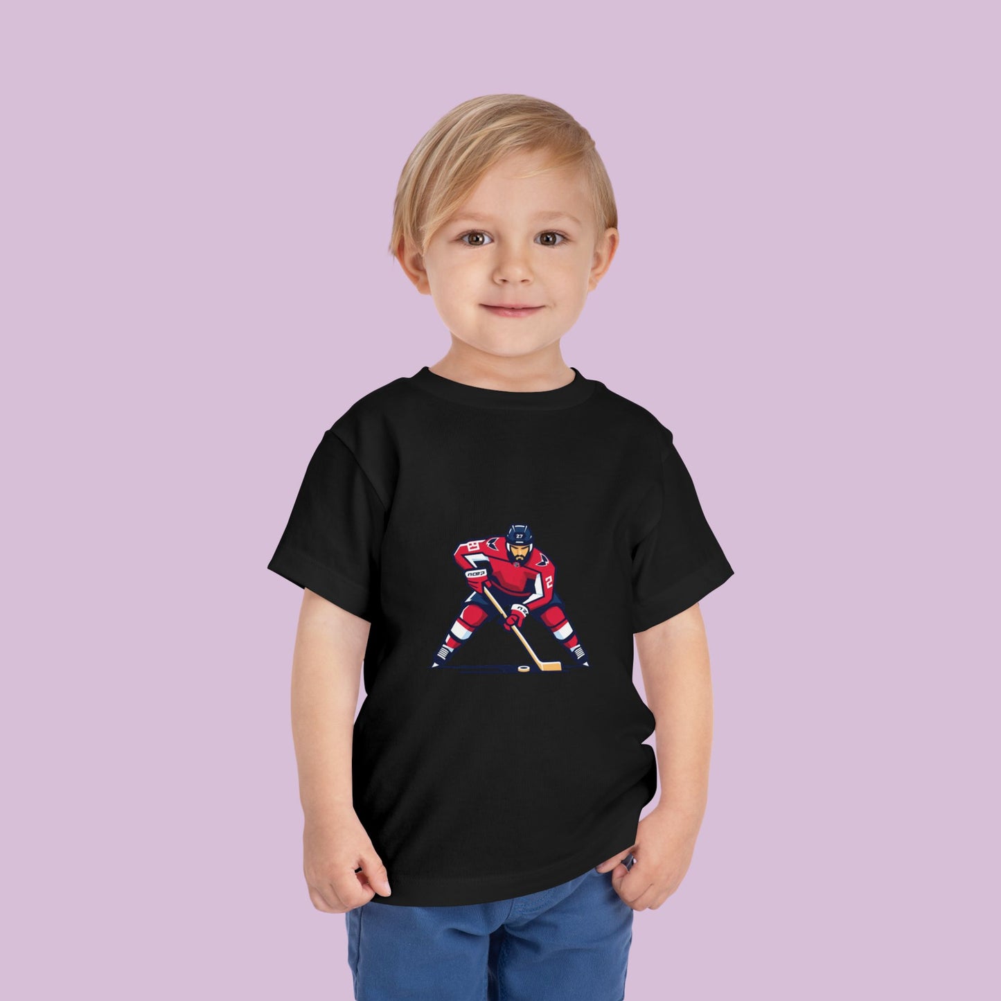 Washington Hockey Player Toddler Tee