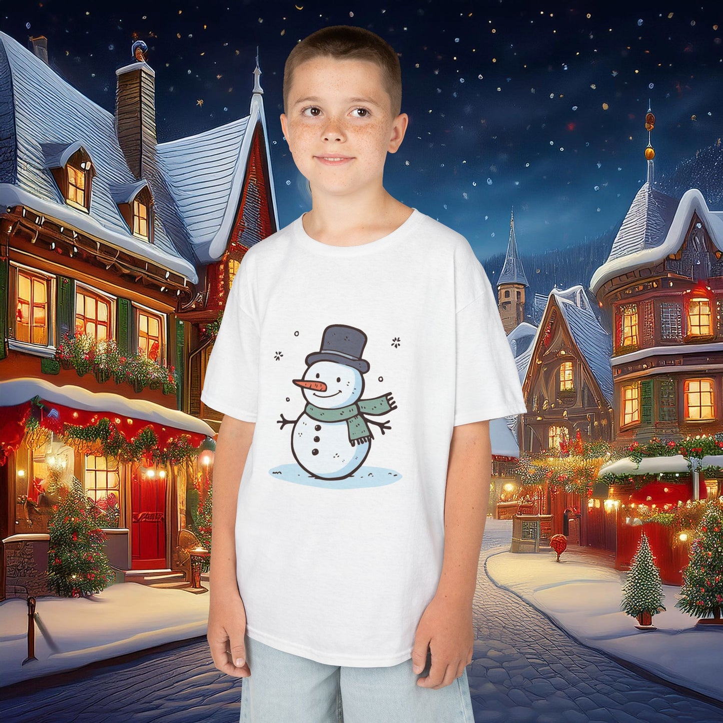 Snowman Kids Tee