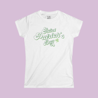 St. Patrick's Day Women's Softstyle Tee