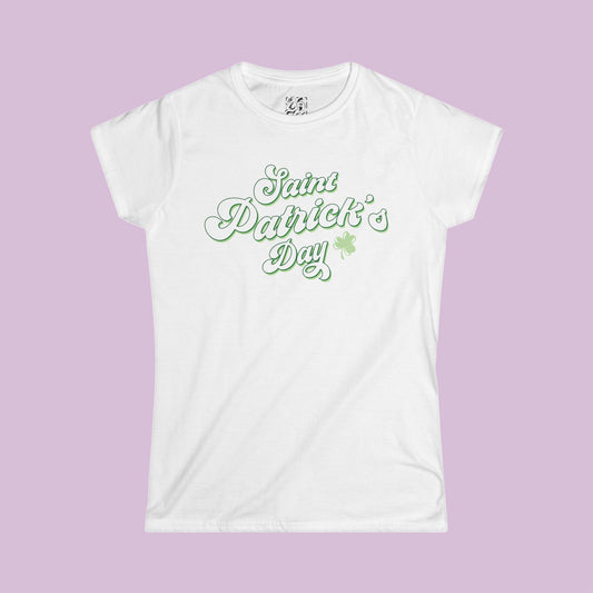 St. Patrick's Day Women's Softstyle Tee