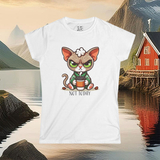 Cranky Cat Women's Softstyle Tee