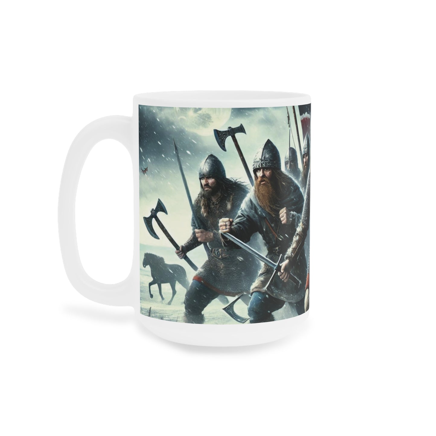 Viking Raid Ceramic Mugs (11oz\15oz)