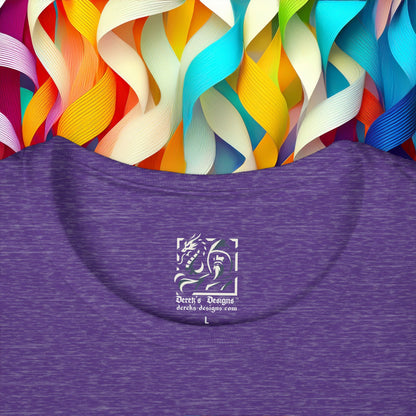 Rainbow Heart Women's Softstyle Tee