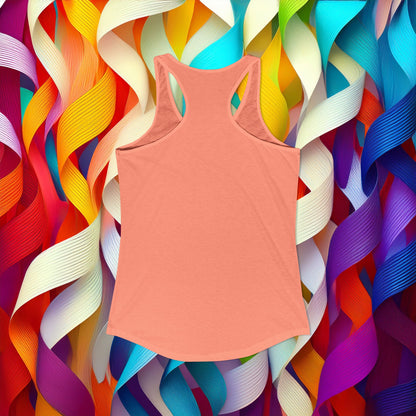 Rainbow Heart Women's Racerback Tank