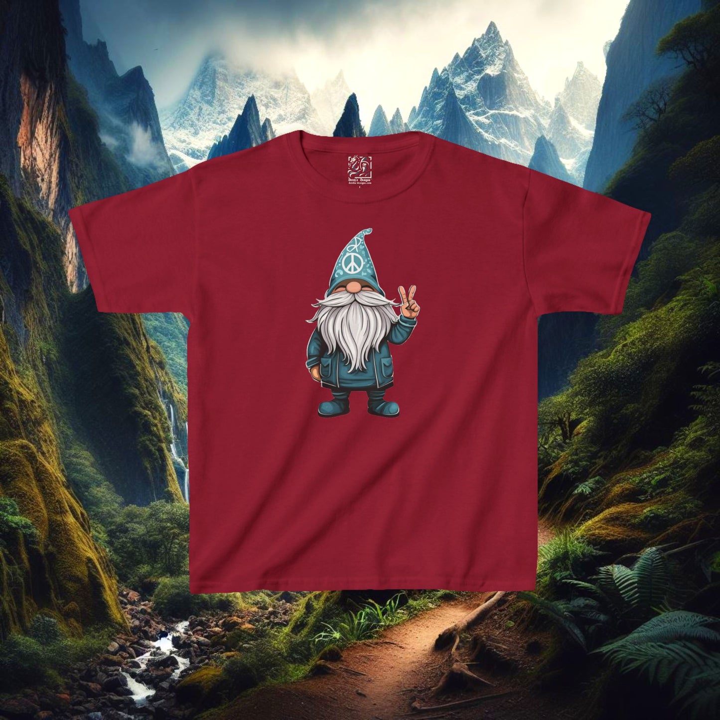 Peace Gnome Kids Tee