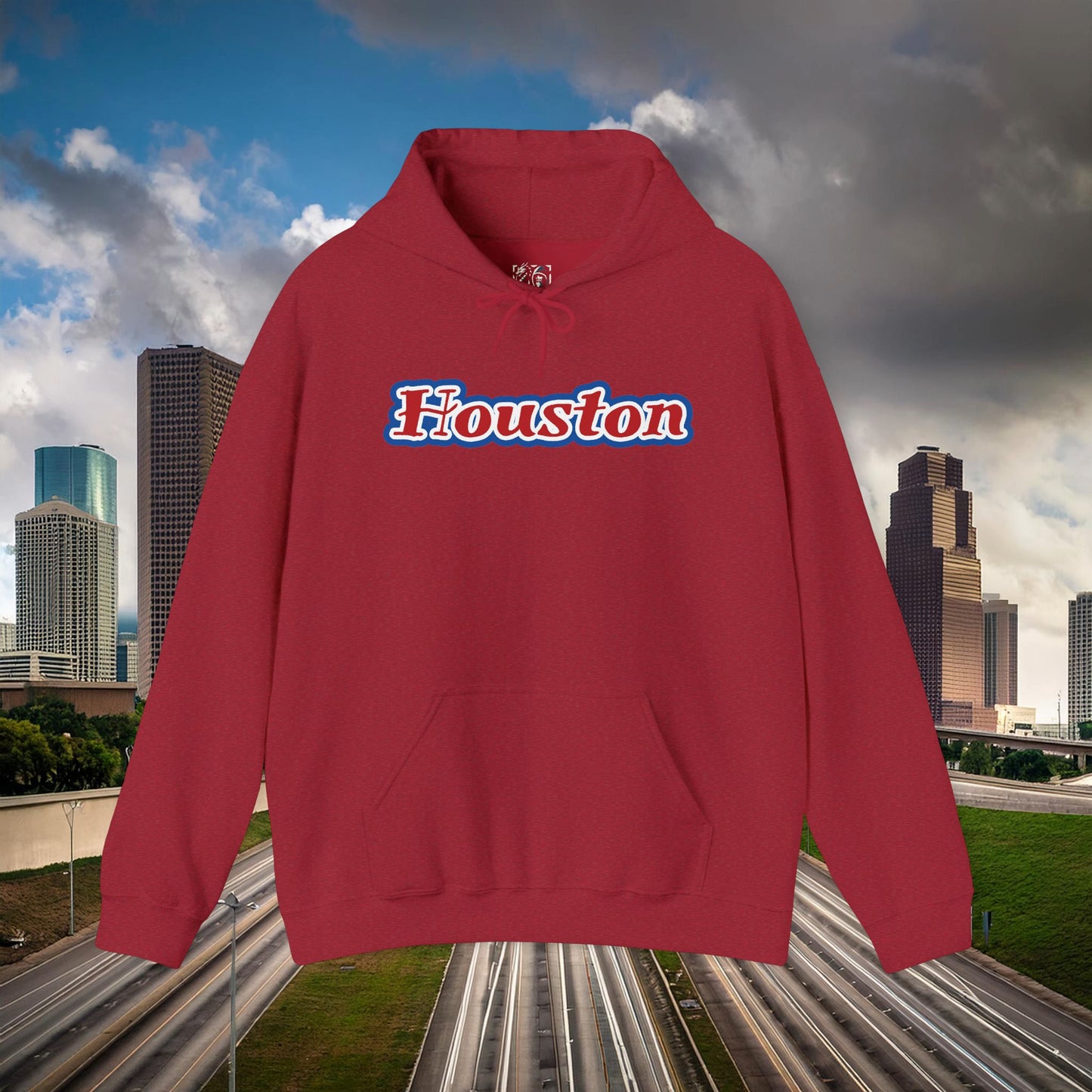 Houston Skull Hoodie