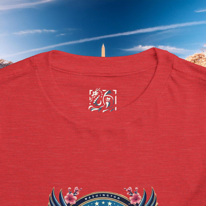 Washington Cherry Blossom Design Toddler Tee