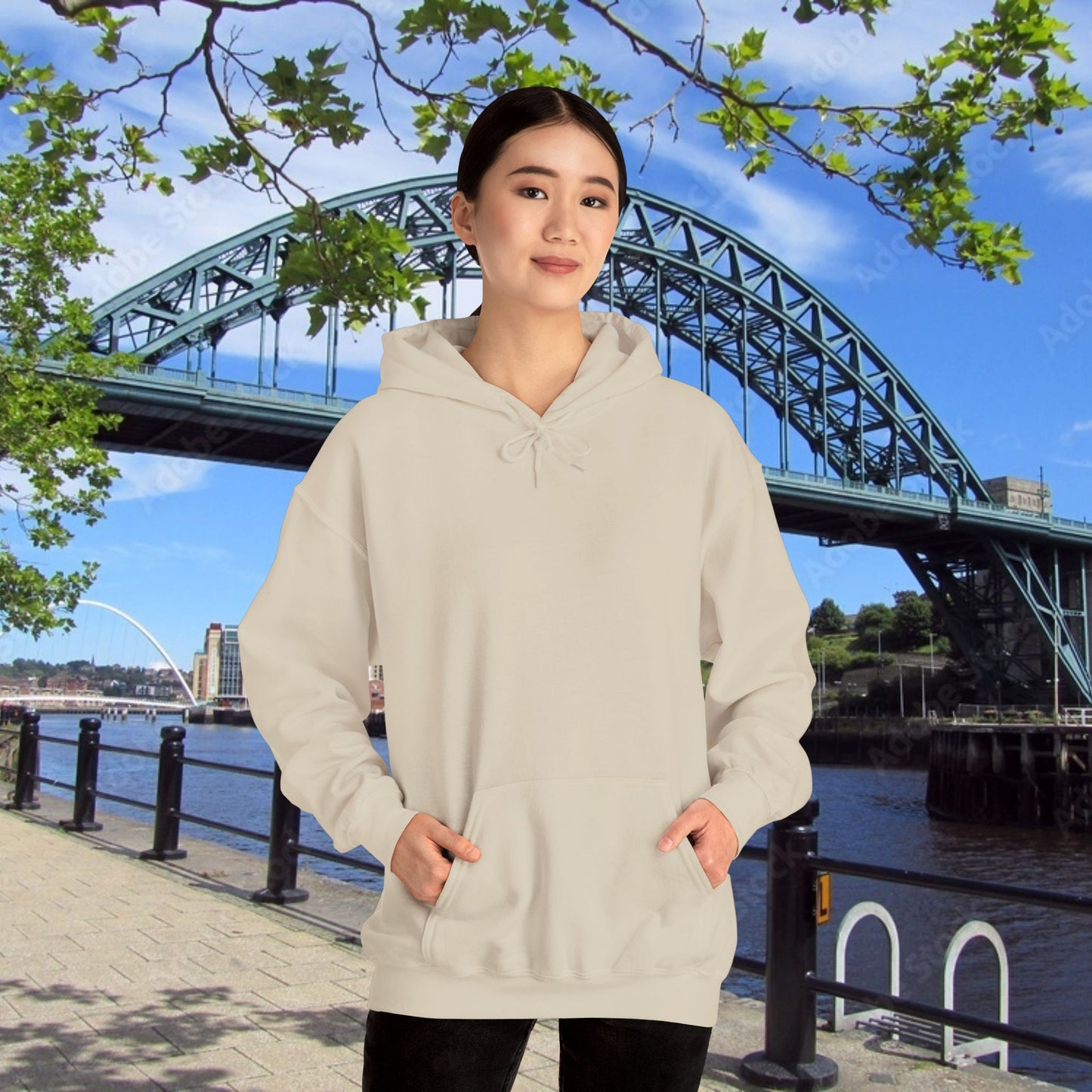 Newcastle United Blue Star Mags Hoodie