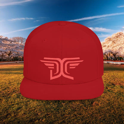 Winged DC Flat Bill Snapback