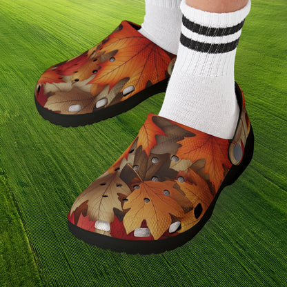 Autumn Leaves Kid's Foam Clogs