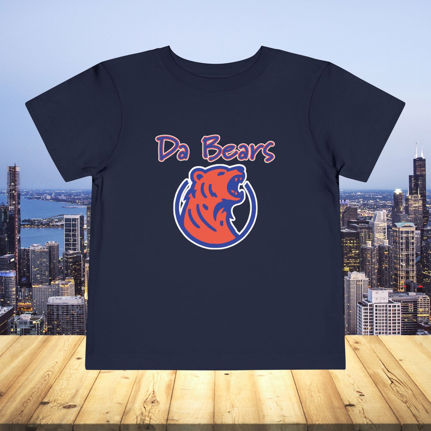 Da Bears Logo Toddler Tee