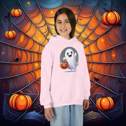 Trick or Treat Ghost Youth Hoodie