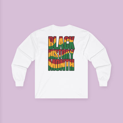 Black History Month Long Sleeve Tee