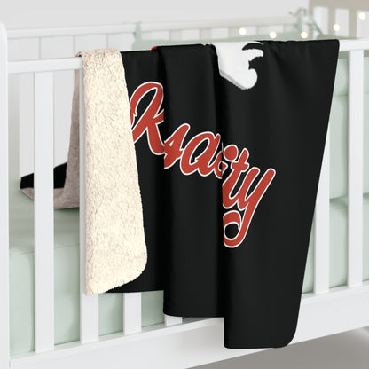 Kansas City Chief Sherpa Fleece Blanket