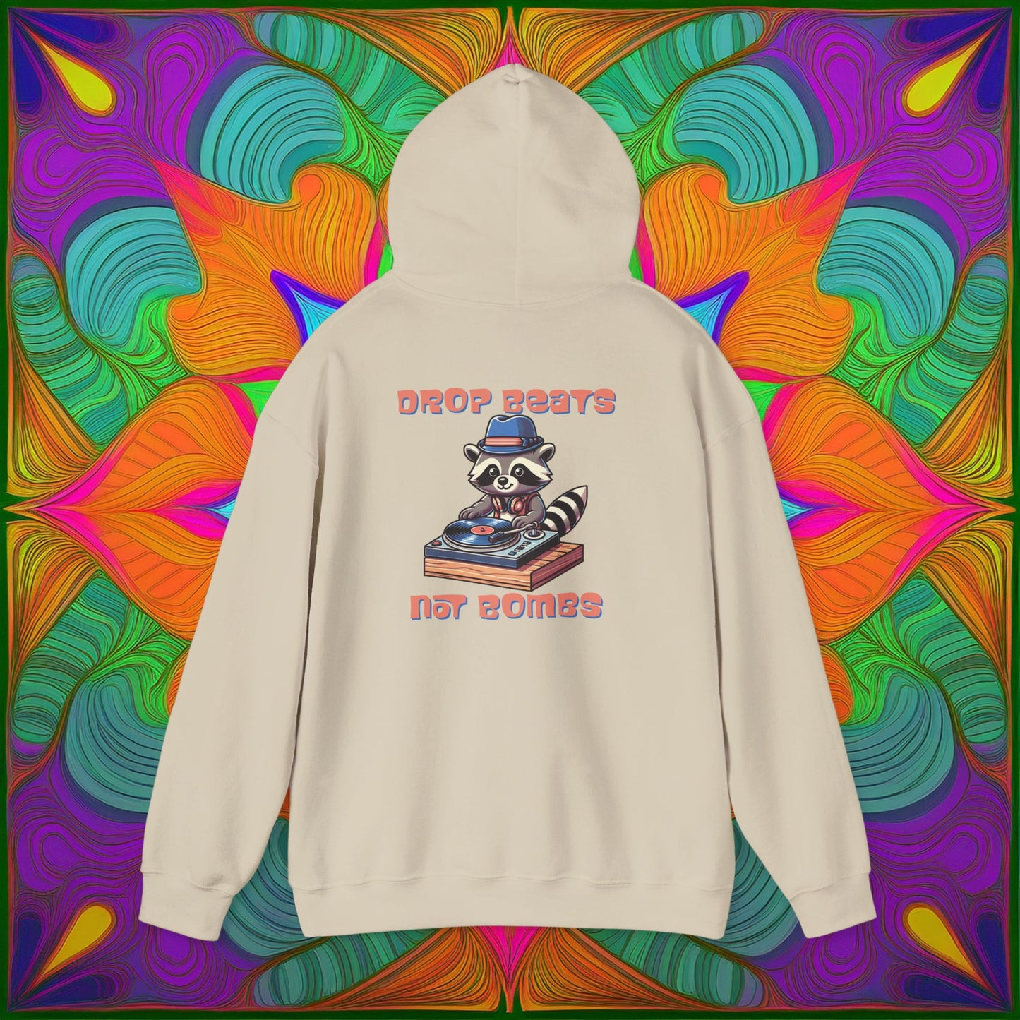 "Beats Not Bombs" Peace Hoodie