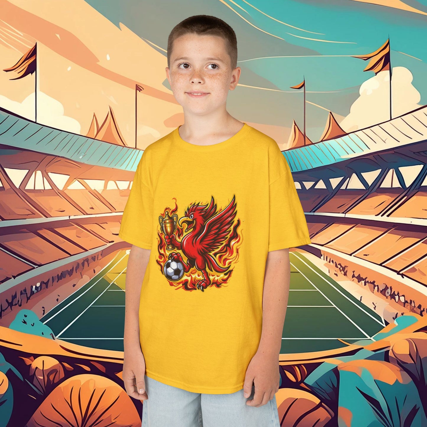 Liverpool Flames Kids Tee