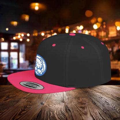 Bear Cub Flat Bill Snapback