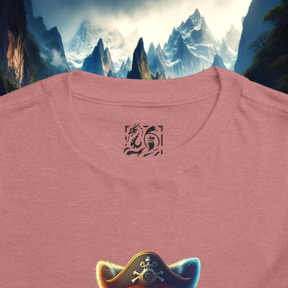 Raccoon Pirate Toddler Tee