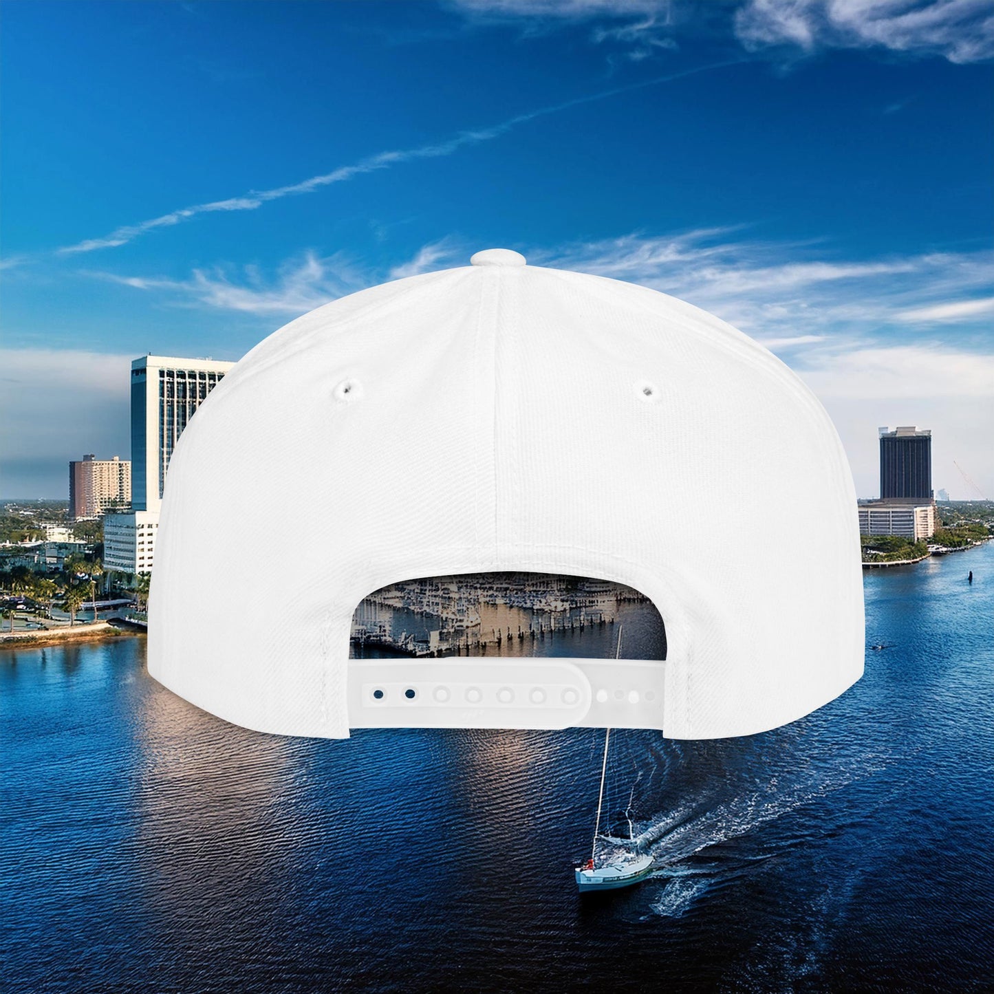 Tampa Bay Baseball Flat Bill Snapback