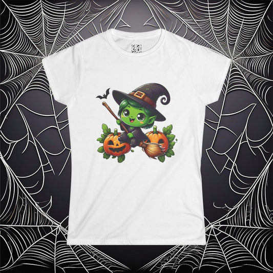 Cute Witch Women's Softstyle Tee