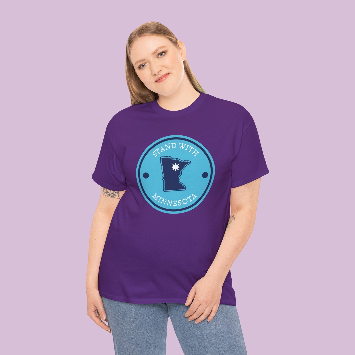 Stand With Minnesota Logo Tee