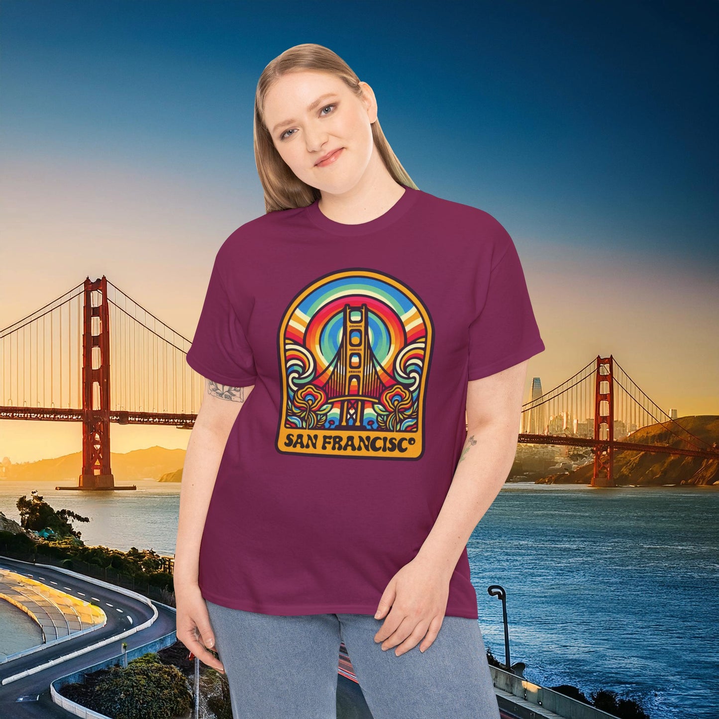 Retro San Francisco Bohemian Tee