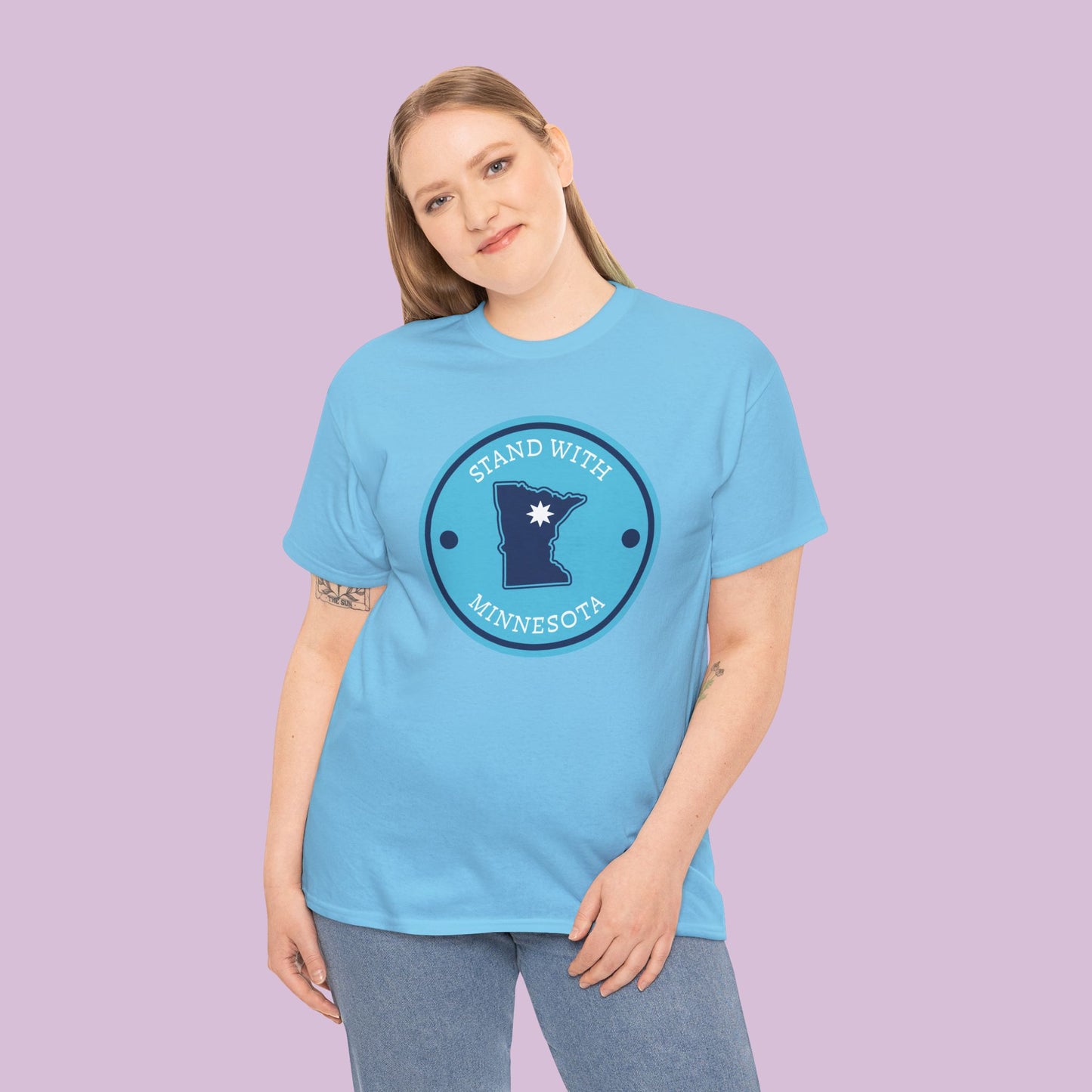 Stand With Minnesota Logo Tee