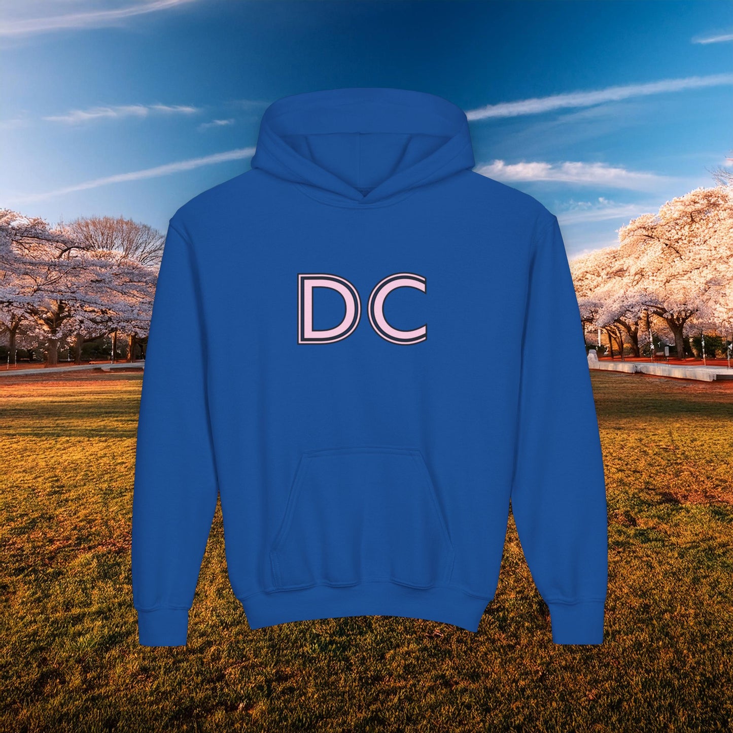 DC United Cherry Blossom Youth Hoodie