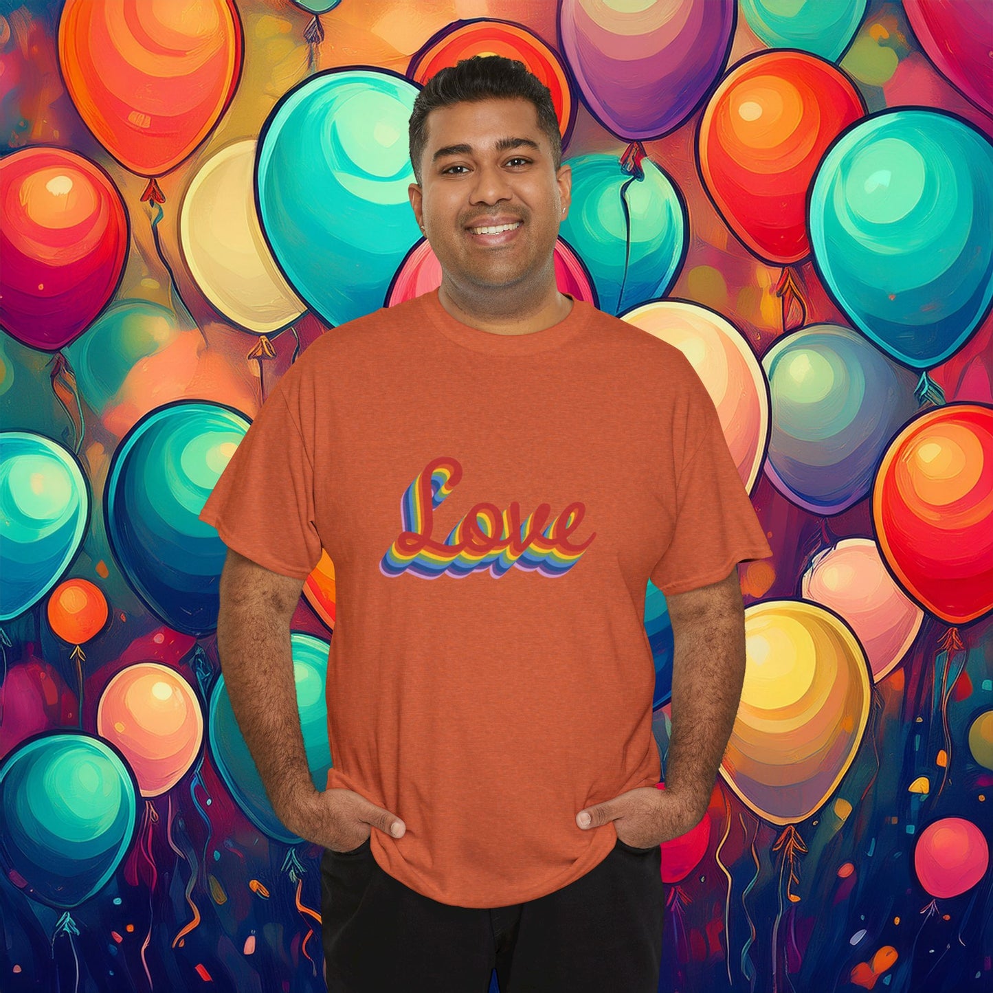 Rainbow Love Unisex Tee