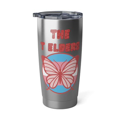 The T Elders Butterfly 20oz Travel Tumbler
